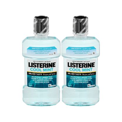 Picture of Listerine Mouthwash Zero Alcohol 2x500ml