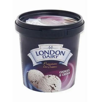 Picture of London Dairy Cookies & Cream Ice Cream 125ml