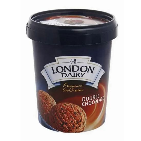 Picture of London Dairy Premium Ice Cream Double Chocolate 500gm