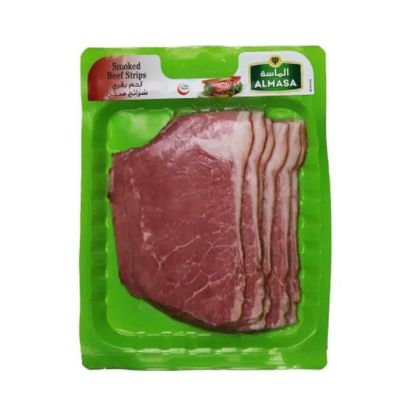 Picture of Al Masa Halal Smoked Beef Strips 200gm