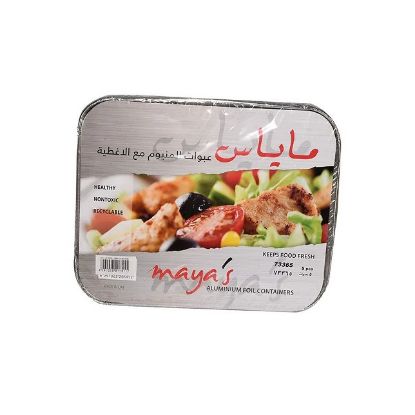 Picture of Maya's Aluminium Foil Containers 73365 5pc