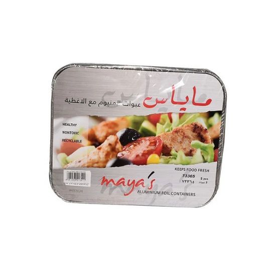 Picture of Maya's Aluminium Foil Containers 73365 5pc