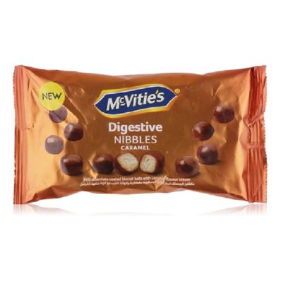 Picture of Mcvitie's Digestive Nibbles Caramel Biscuit Balls 45gm