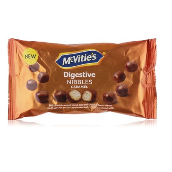 Picture of Mcvitie's Digestive Nibbles Caramel Biscuit Balls 45gm