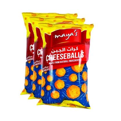 Picture of maya's Cheese Balls Corn Snack 80gm