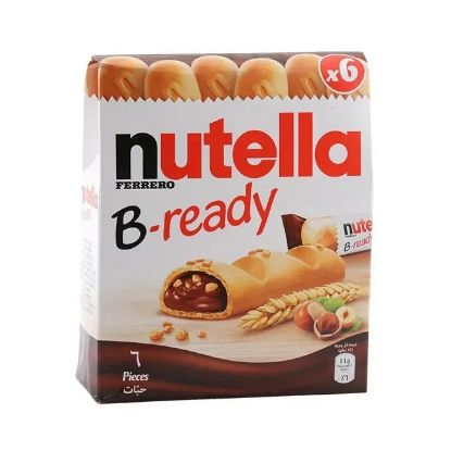 Picture of Nutella B-Ready Waffer Filled With Hazelnut & Chocolate 132gm