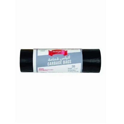 Picture of Maya's Garbage Bag Roll Black 50 Gallon 20's