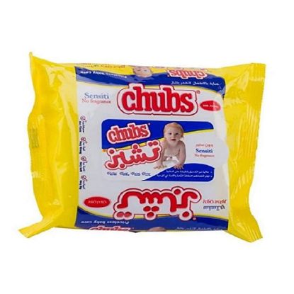 Picture of Chubs Sensitive Baby Wipes 20's
