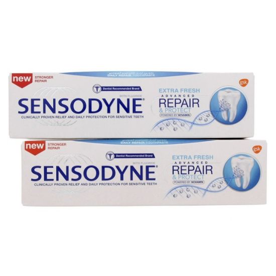 Picture of Sensodyne Toothpaste Advanced Repair & Protect Extra Fresh 2x75ml