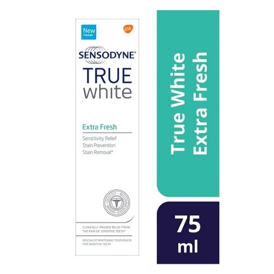 Picture of Sensodyne Toothpaste True White Extra Fresh 75ml