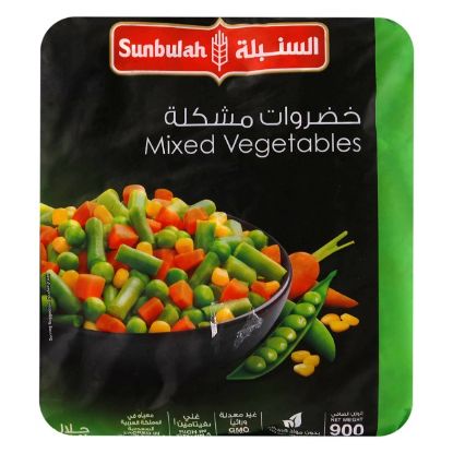 Picture of Sunbulah Frozen Mixed Vegetables 900gm