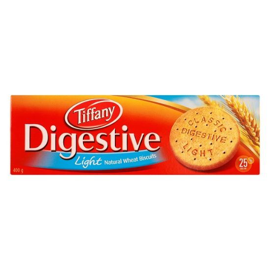 Picture of Tiffany Digestive Light Natural Wheat Biscuits 400gm