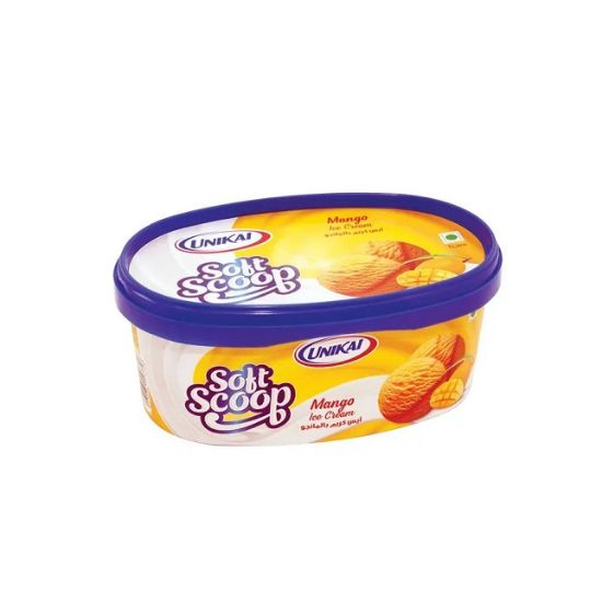 Picture of Unikai Soft Scoop Ice Cream Mango 1ltr