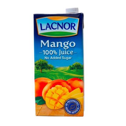 Picture of Lacnor Healthy Living Mango Juice No Added Sugar 1ltr