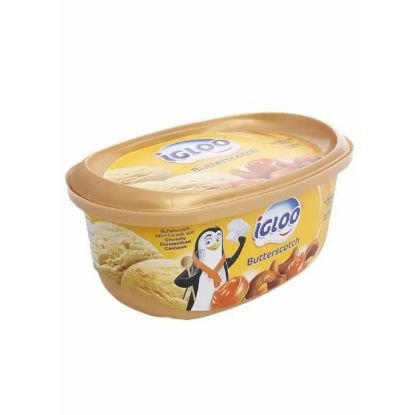 Picture of Igloo Ice Cream Butter Scotch With Crunchy Caramelized Cashews 1litre