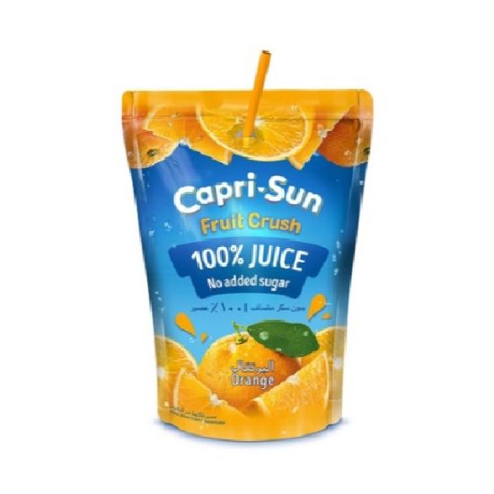 Picture of Capri Sun Fruit Crush Orange Juice (10x200ml)