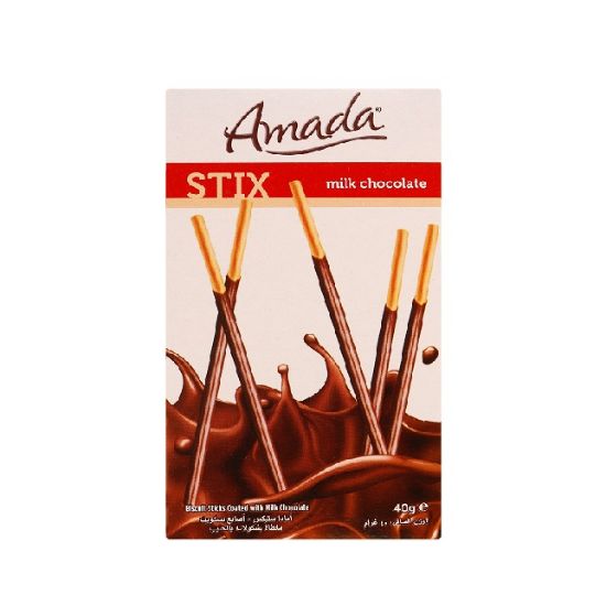 Picture of Biscolata Amada Stix Milk Chcocolate 40gm
