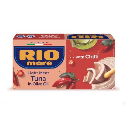 Picture of Rio Mare Light Meat Tuna With Chilli In Olive Oil 2x160gm
