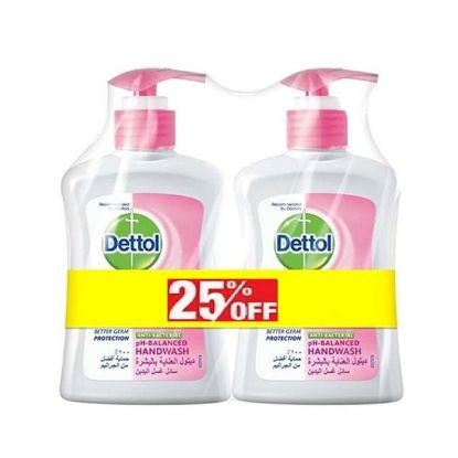 Picture of Dettol Hand Wash Skincare 25% 2x200ml