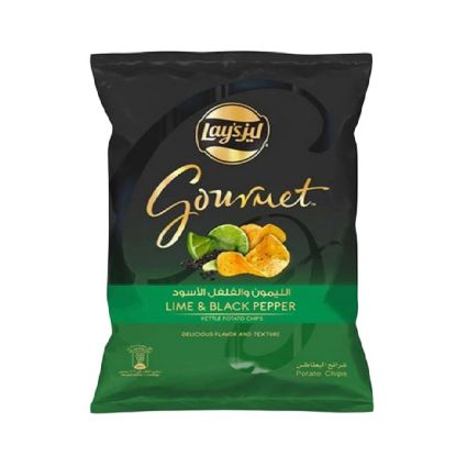 Picture of Lay'S Chips Gourmet Lime & Black Pepper 155gm