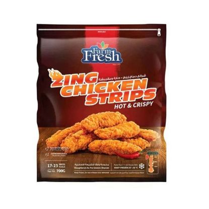 Picture of Farm Fresh Frozen Chicken Zing Strip 700gm