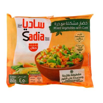 Picture of Sadia Frozen Mixed Vegetables with corn 450gm