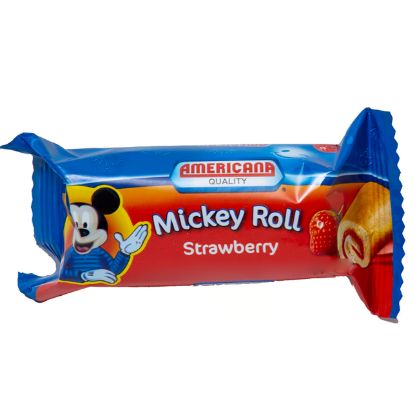 Picture of Americana Mickey Roll Strawberry 24pc