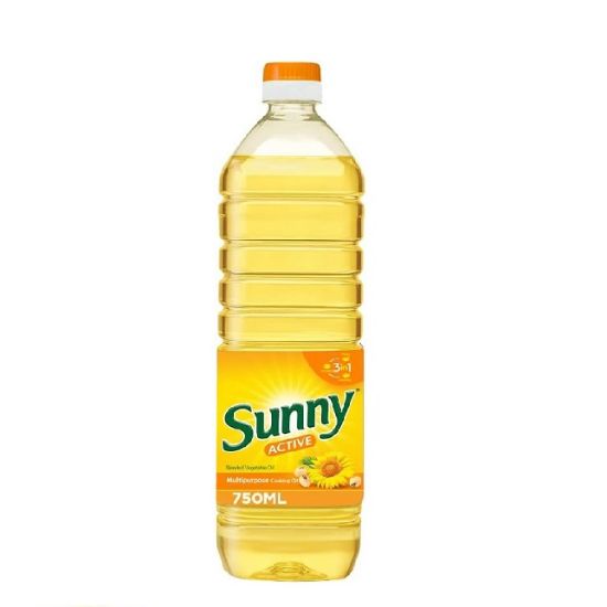 Picture of Sunny Sun Active Blended Vegetable Oil 750ml