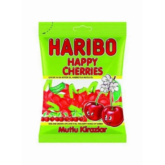 Picture of Haribo Jelly Candy Happy Cherries 160gm