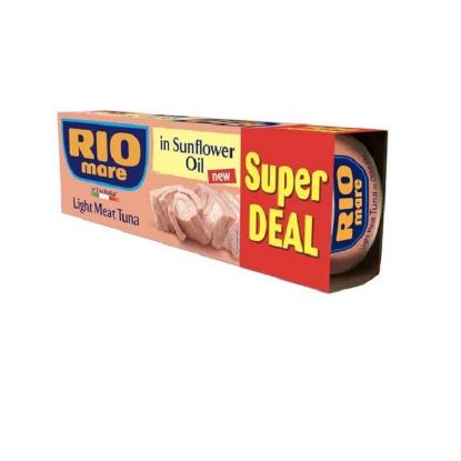 Picture of Rio Mare Tuna Light Meat In Sunflower Oil 3x70gm