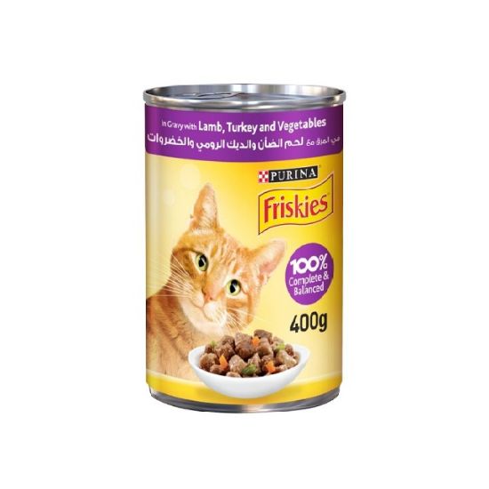 Picture of Purina Friskies Lamb Turkey & Vegetables 400gm