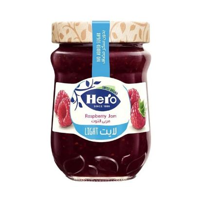 Picture of Hero Light Raspberry Jam 320gm