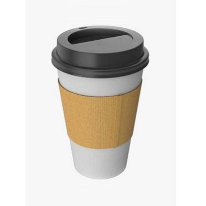 Picture of Maya's Paper Cup Heavy Duty With Lid 8 Ounce 10's