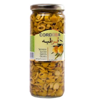 Picture of Cordoba Olives Sliced Green 230gm