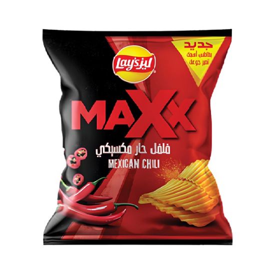 Picture of Lay's Chips Max Mexican Chili 160gm