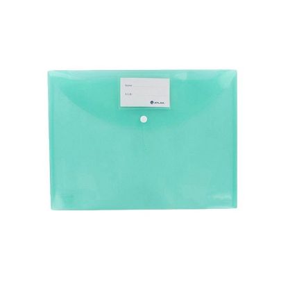 Picture of Atlas Document Bag With Card 1003P Green 12pc