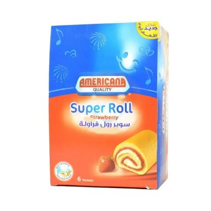 Picture of Americana Super Roll Strawberry 85gm
