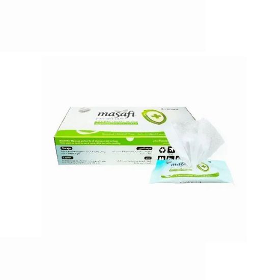 Picture of Masafi Antibacterial Wipes 10's