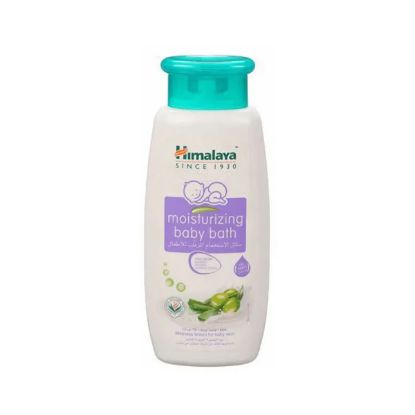 Picture of Himalaya Baby Moisturizing No Tears Bath With Olive Oil Aloe Vera & Milk 400ml