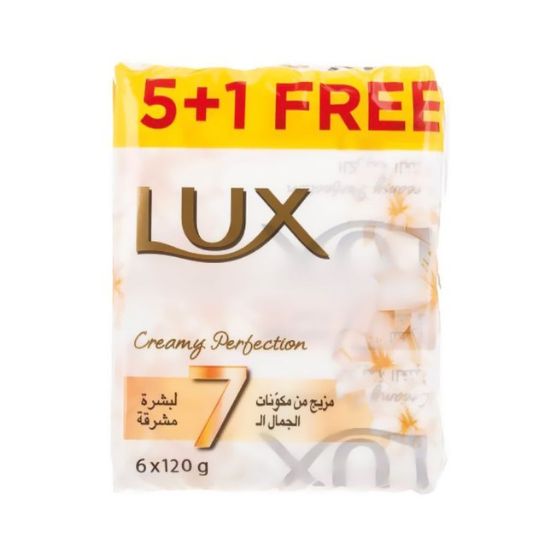 Picture of Lux Soap Creamy Perfection White 6x120gm