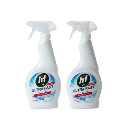 Picture of Jif Ultrafast Bathroom Spray 500ml, Pack of 2