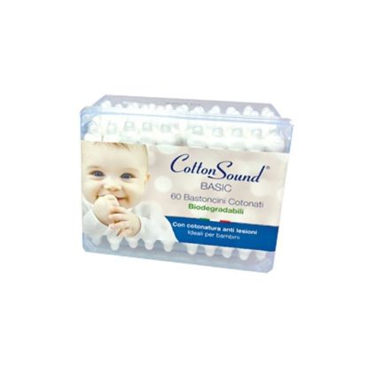 Picture of Cotton Sound Bud Swabs Cotton Square Box 60 's