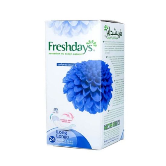 Picture of Freshdays Pantyliners Daily Comfort Long 24's
