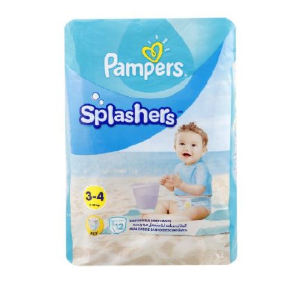 Picture of Pampers Splashers Swim Pants Size3-4 6-12Kg 12's