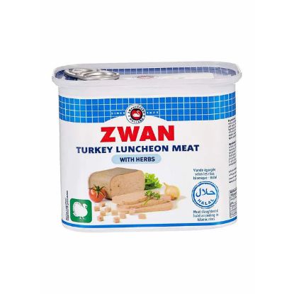 Picture of Zwan Turkey Luncheon Meat With Herbs 340gm