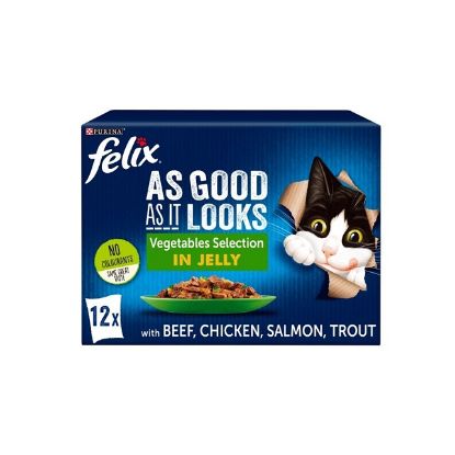 Picture of Purina Felix Vegetable Selection 12x85gm