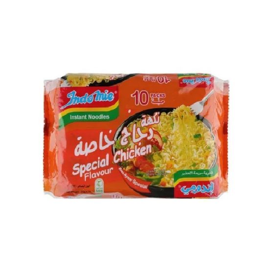 Picture of Indomine Instant Noodles special Chicken 10 Pack 75gm
