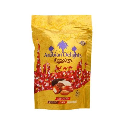 Picture of Arabian Delights Chocodate Choco, Date & Almond 90gm