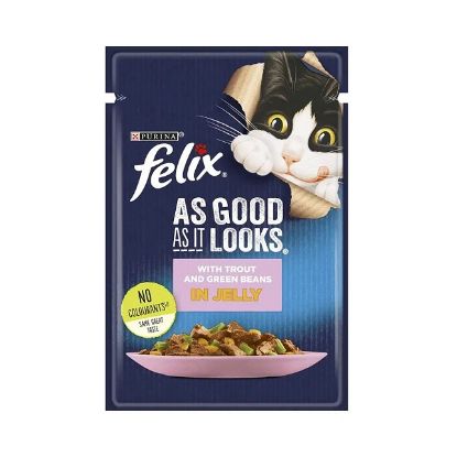 Picture of Purina Felix With Trout & Green Beans 85gm
