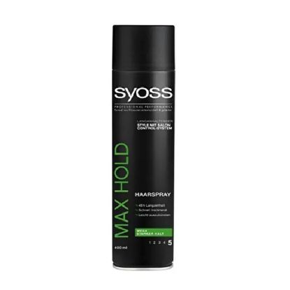 Picture of Syoss Max Hold Hair Spray Mega Strong Hold 5 400ml